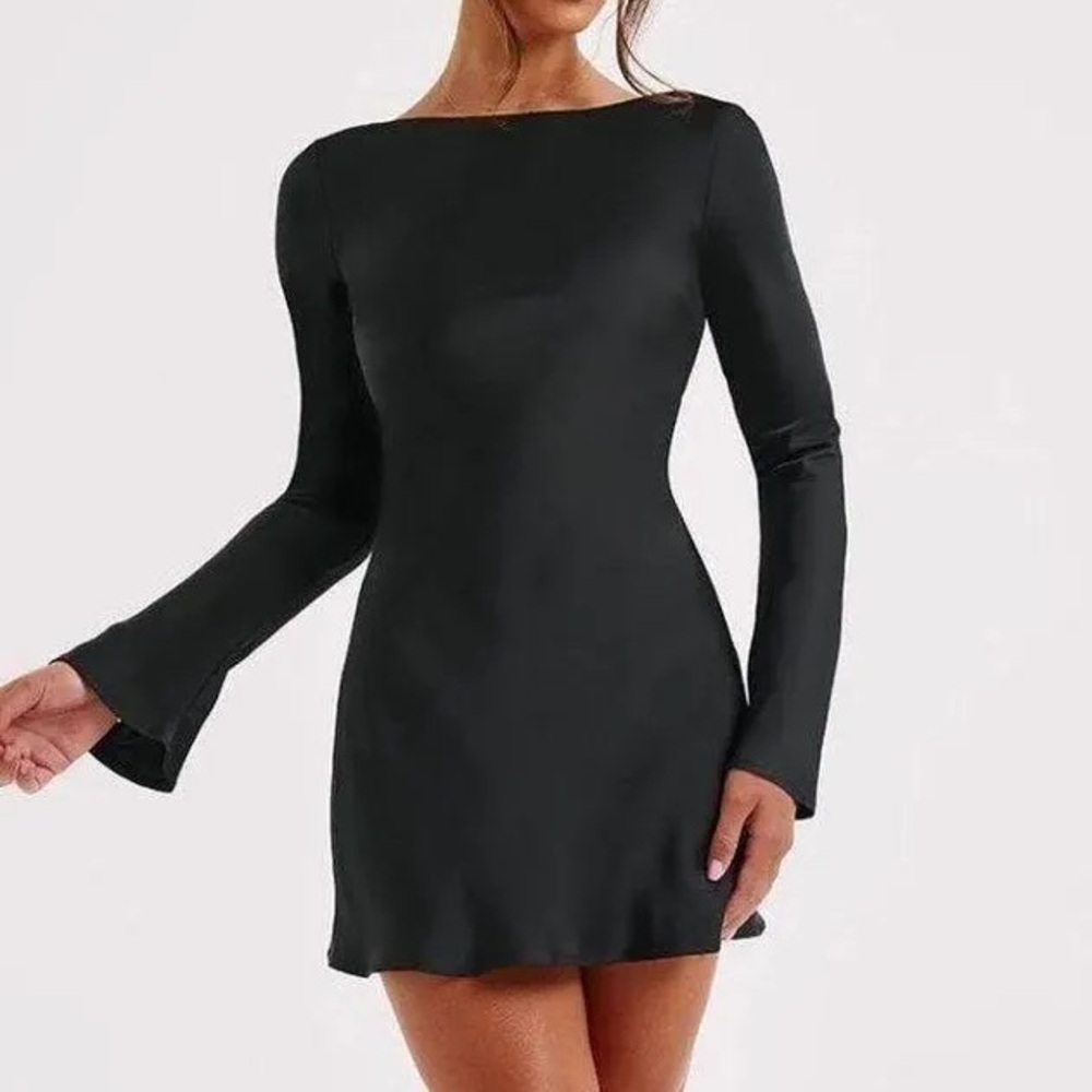 BabyBoo Black Long Sleeve Dress